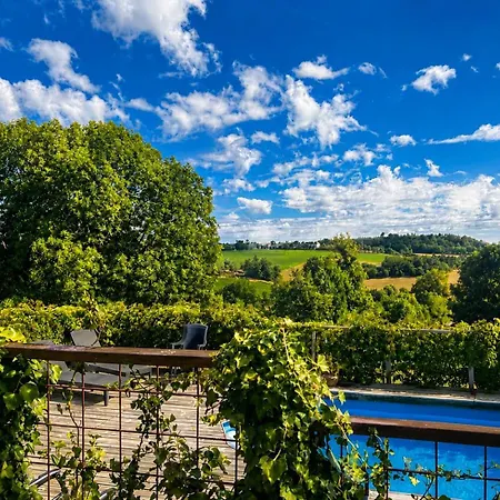Authentique Avec Piscine En Aveyron شقة *